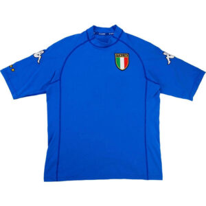 Italy 2000 Euro Home Retro Jersey