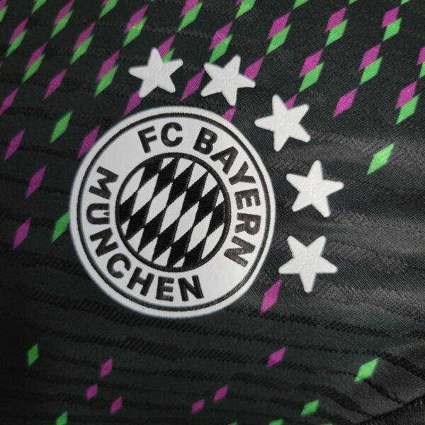 Bayern Munich 2023/24 Black Player Version Jersey - Image 8