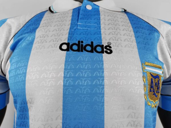Argentina 1996/1998 Home Retro Jersey - Image 4
