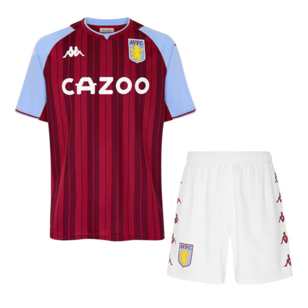 Aston Villa 2021/22 Home Adult Jersey And Shorts Kit
