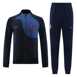 Barcelona 2022-23 Jacket Tracksuit  Navy