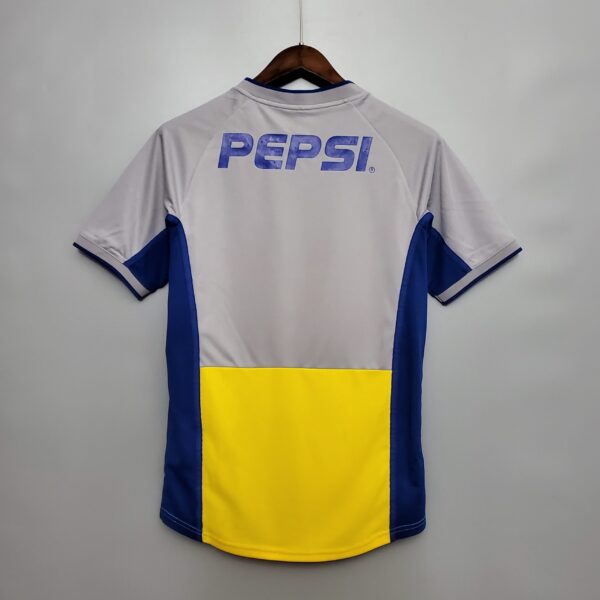Boca Juniors 2002 Away Retro Jersey - Image 8