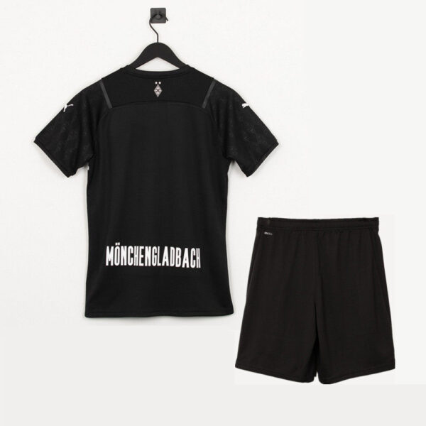 Borussia Monchengladbach 2021/22 Third Kids Jersey And Shorts Kit - Image 2