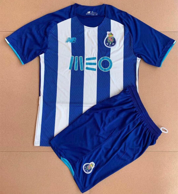 FC Porto 2021/22 Home Adult Jersey And Shorts Kit - Image 3