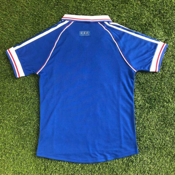 France 1998 World Cup Home Retro Jersey - Image 4