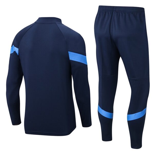 Italy 2022-23 Half-zip Tracksuit Royal Blue - Image 2