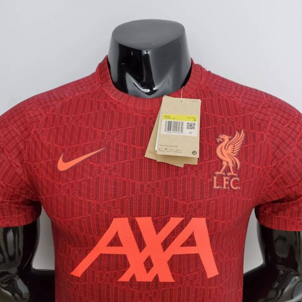 Liverpool 2022/23 Pre-Match Training Player Version Jersey - Image 3