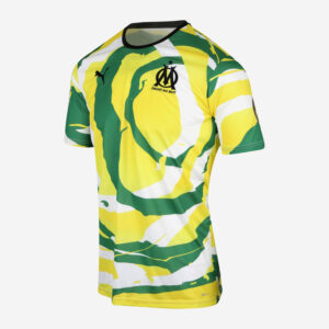 Olympique Marseille 2021 'om Africa' Collectors Jersey - White/green/lime