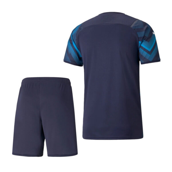 Olympique Marseille 2021/22 Away Adult Jersey And Shorts Kit - Image 2