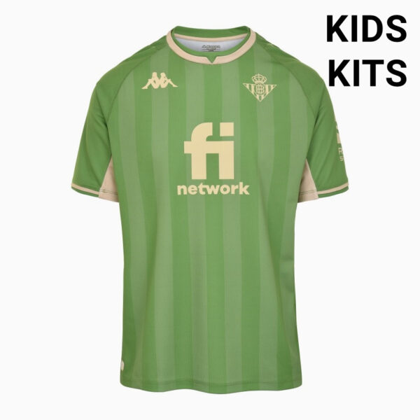 Real Betis 2021/22 Special Kids Jersey And Shorts Kit - Image 3