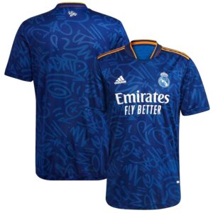 Real Madrid 2021/22 Away Authentic Player Version Jersey